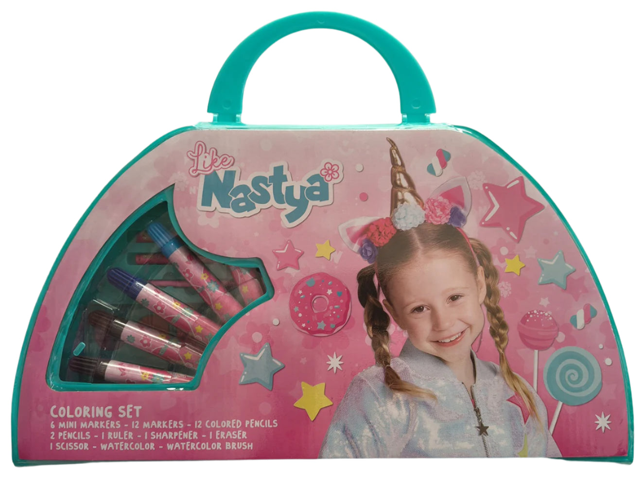 ناستيا تلوين ناستيا رسم و تلوين Like Nastya