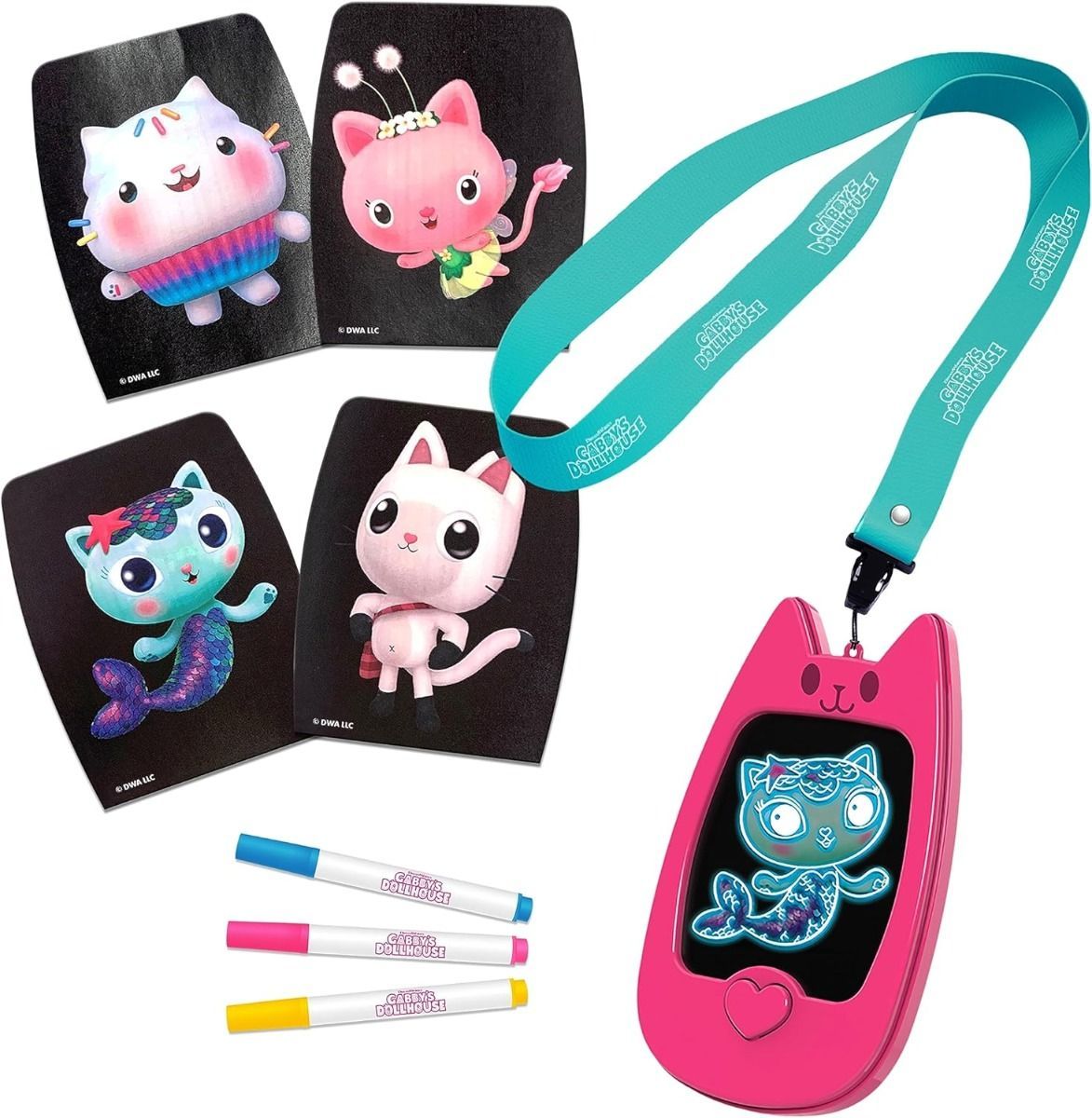 غابي دول هاوس قاعدة اضاءة متحركة رسم و تلوين Gabby Dollhouse