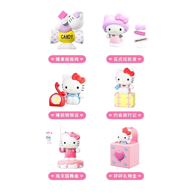 سانريو صندوق مويتش هيلو كيتي شخصيات كرتونية SANRIO