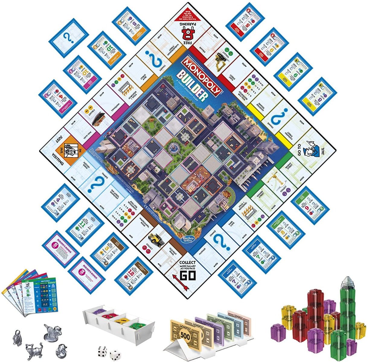 لعبة بناء من مونوبولي العاب لوحية Monopoly