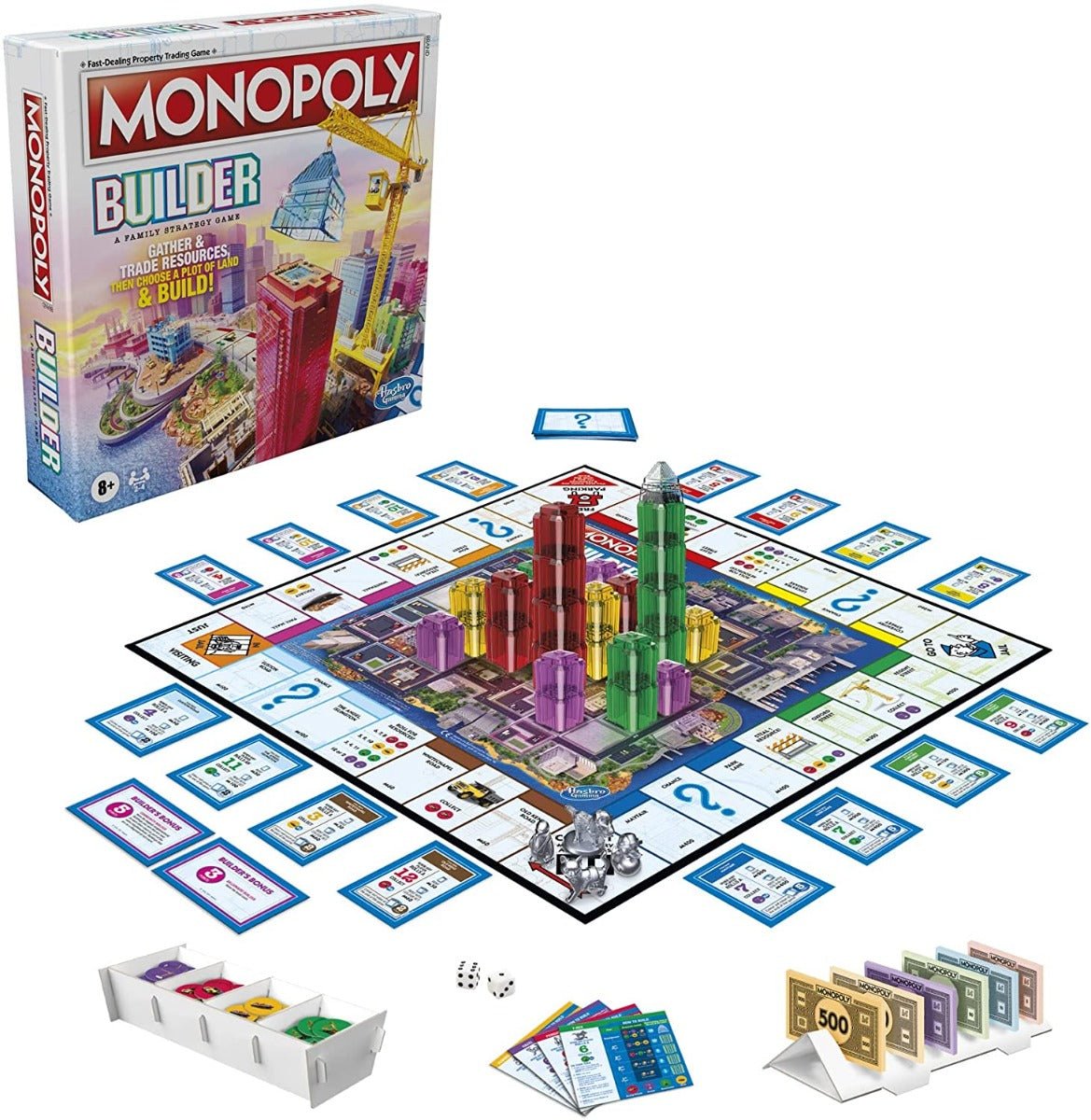 لعبة بناء من مونوبولي العاب لوحية Monopoly