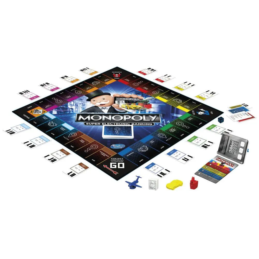 مونوبولي اللوحية مع بطاقات صراف الكترونية العاب البطاقات Monopoly
