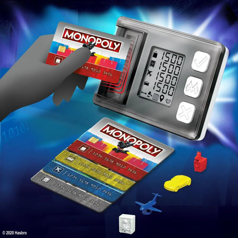 مونوبولي اللوحية مع بطاقات صراف الكترونية العاب البطاقات Monopoly