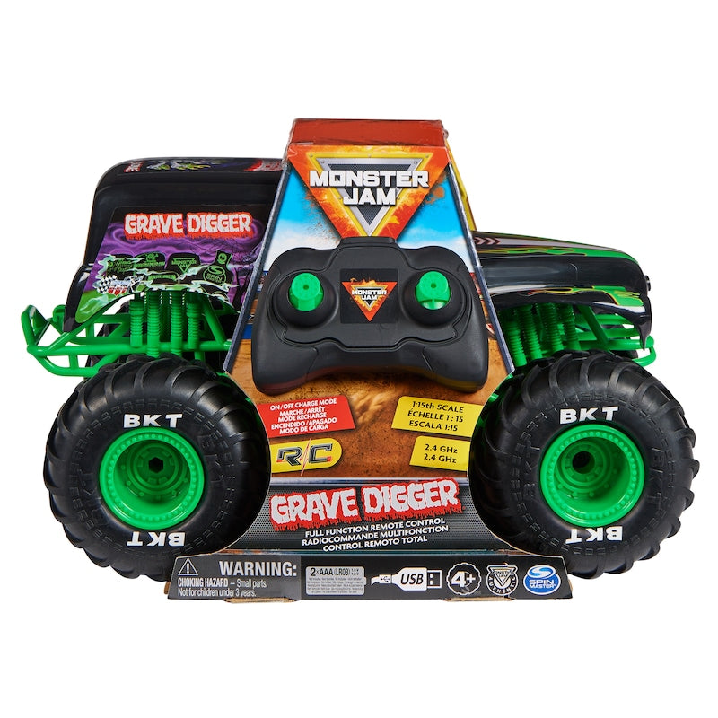 مونستر جام شاحنة حفار قبور ريموت كنترول السيارات ريموت كنترول Monster Jam
