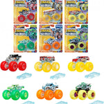 هوت ويلز شاحنات ضخمة باور سماشرز اشكال متنوعة مركبات الأطفال HotWheels