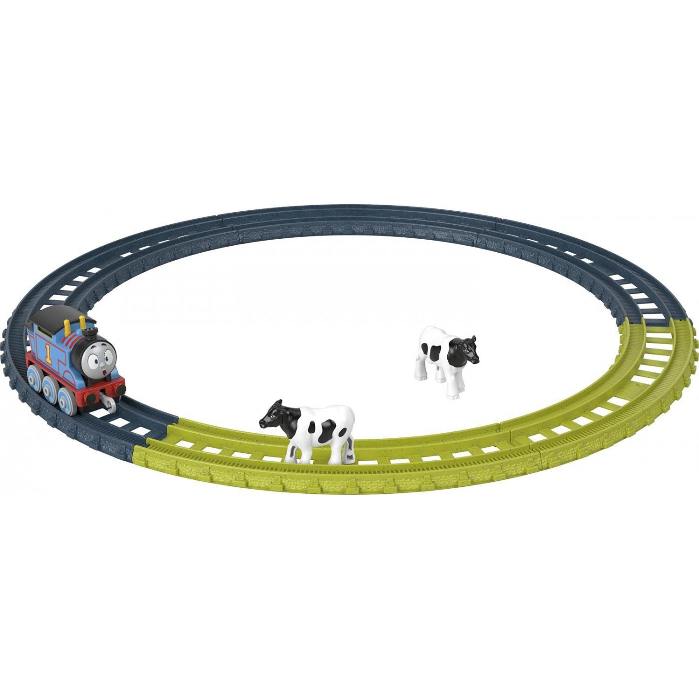 توماس لعبة قطار ادفنتشر موف اوفر مركبات مع مسار Thomas and Friends