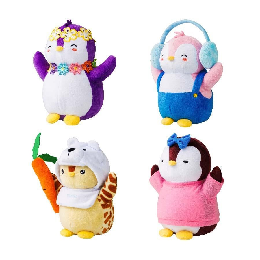 البطريق بودجي مجسمات البطاريق القطنية الوان متنوعه الالعاب القطنية Pudgy Penguins