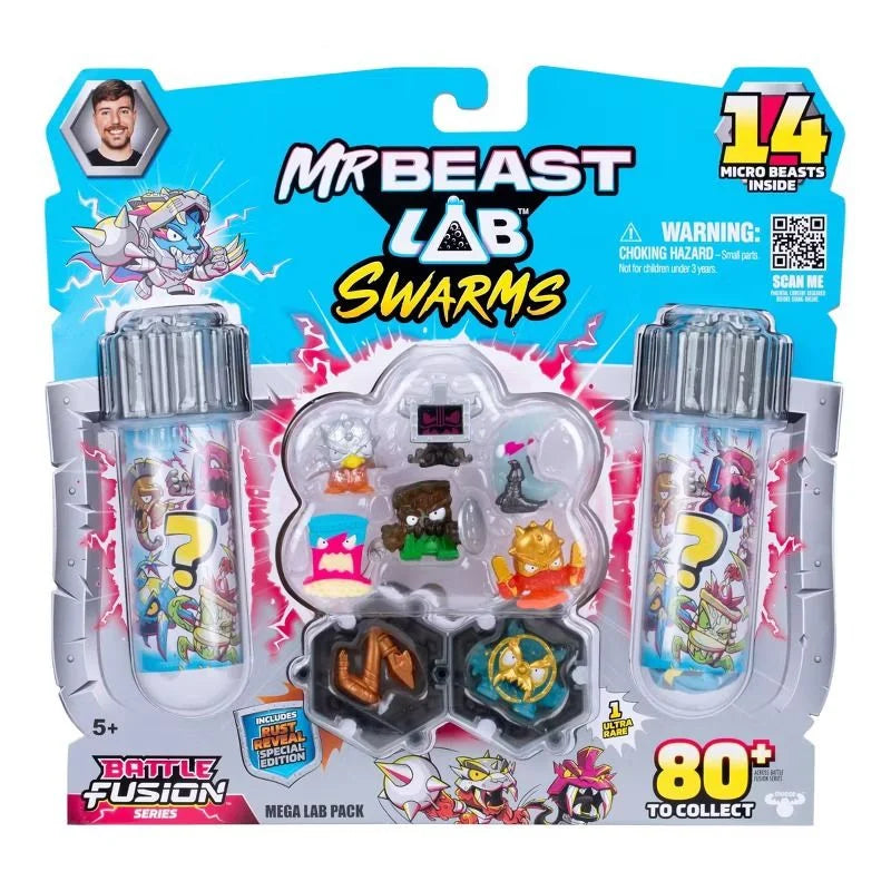 مستر بيست لاب سوارمز باتل فيوجن سيريز ميجا لاب المجسمات MrBeast Lab