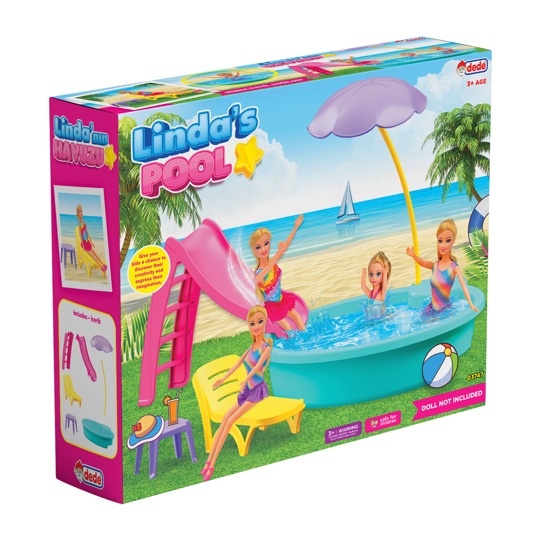 ليندا مسبح لعب للدمى اكسسوارت الدمى Dede