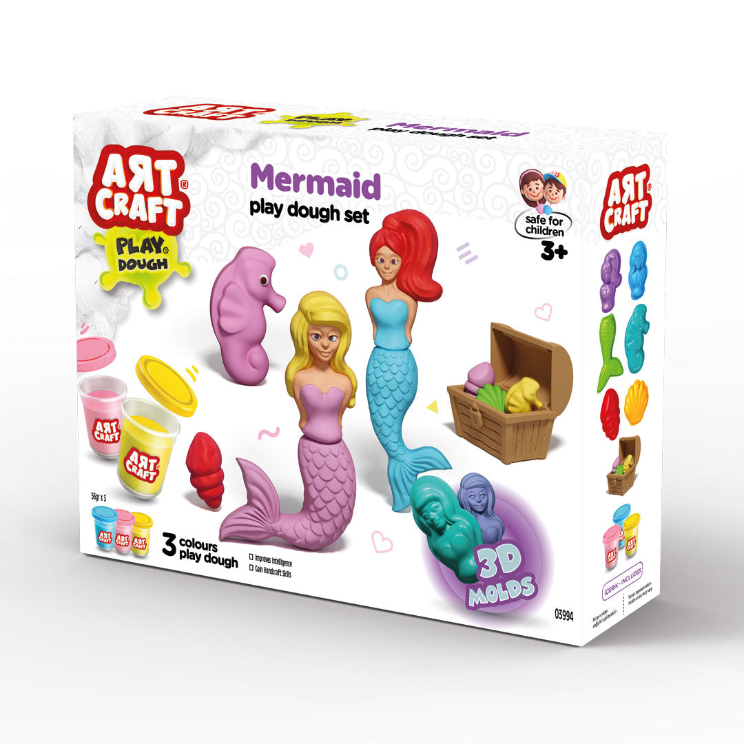أرت كرافت صلصال حورية البحر الصلصال والمعجون Art Craft