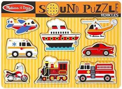 بزل صوت وسائل النقل من ميليسا اند دوج Melissa and Doug