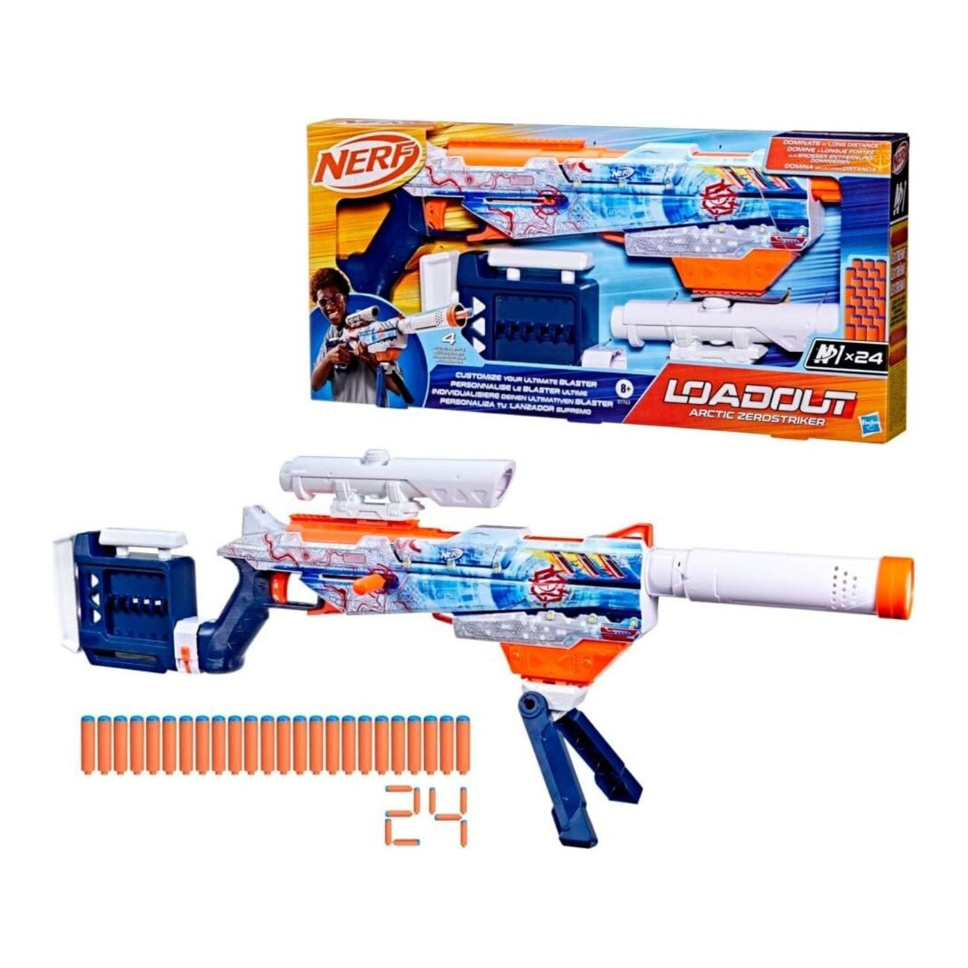 نيرف مسدس أركتيك زيرو سترايكر مسدسات مطاطية Nerf