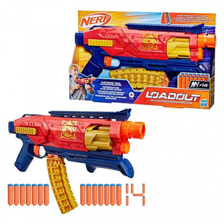 نيرف مسدس ذخيرة شادو سبيد مسدسات مطاطية Nerf
