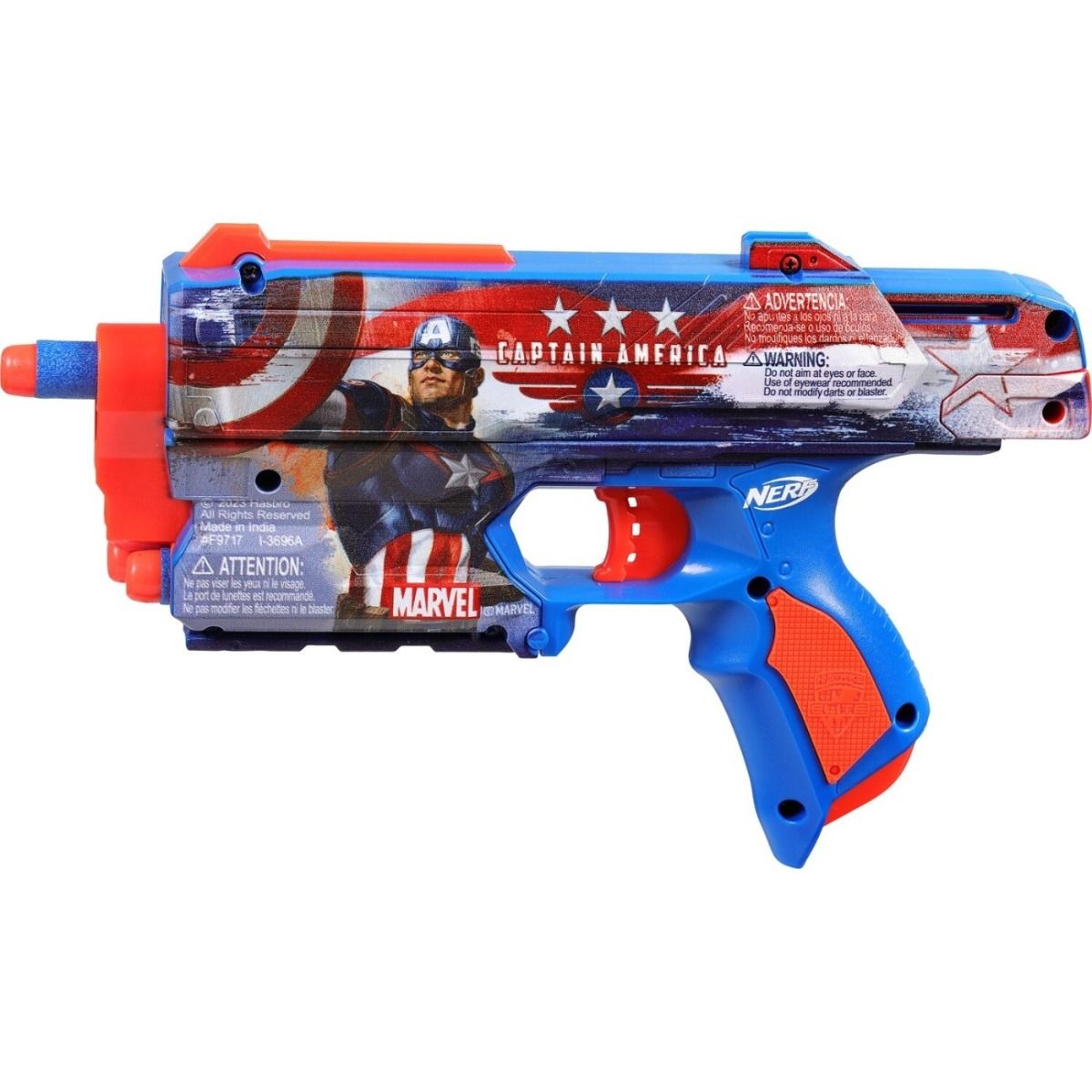 نيرف مسدس سهام كابتن أمريكا مسدسات مطاطية Nerf