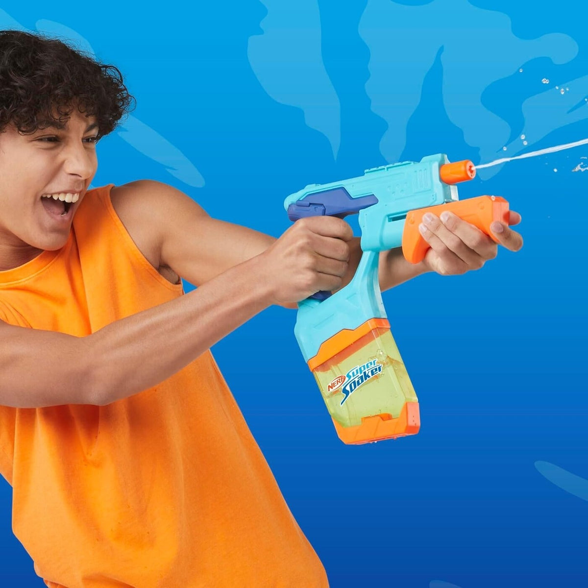 نيرف مسدس ماء سريع التعبئة مكون من قطعتين مسدسات الماء Nerf