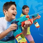 نيرف مسدس ماء سريع التعبئة مكون من قطعتين مسدسات الماء Nerf