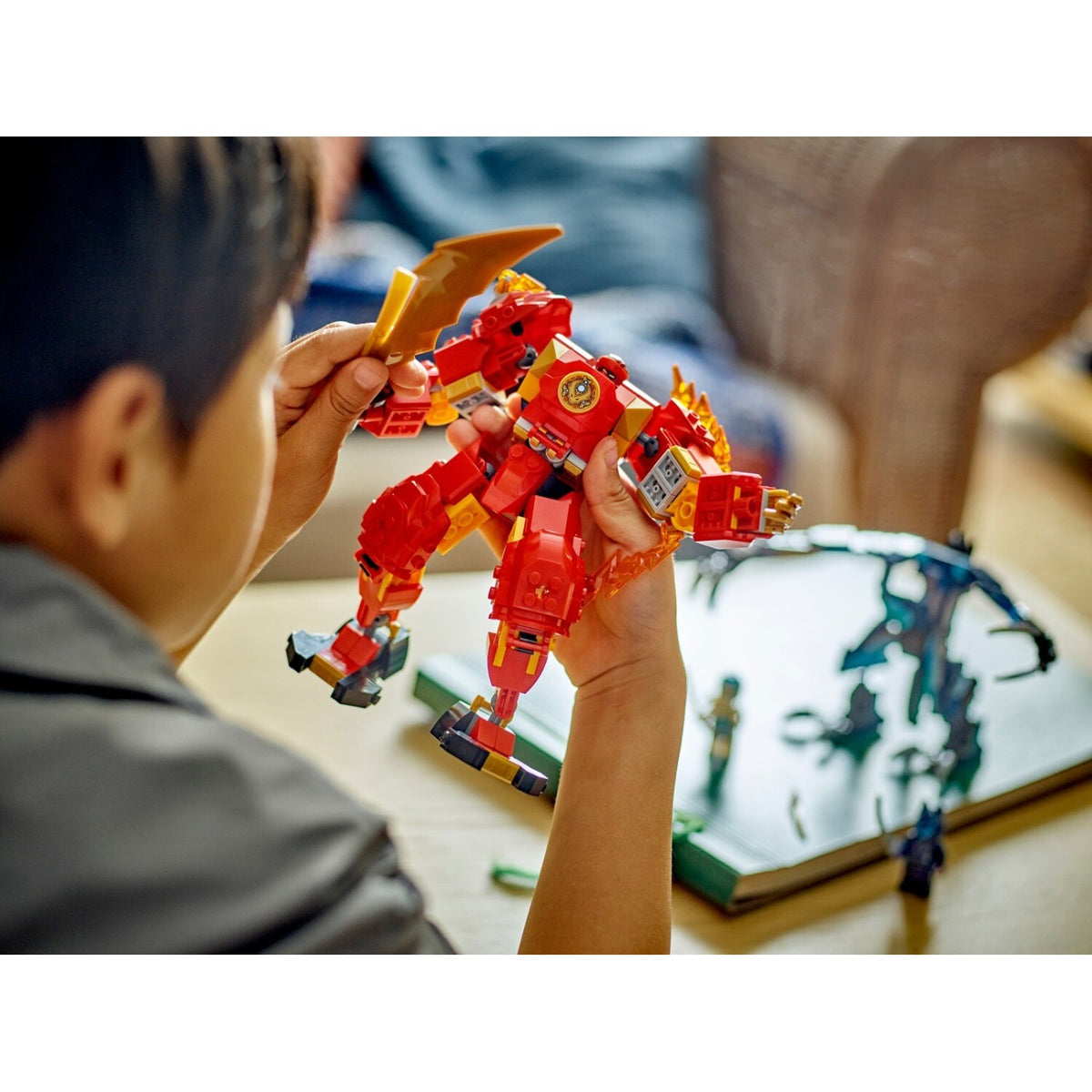 ليجو نينجاغو 71808 ظهور التنين كايس مكعبات التركيب LEGO