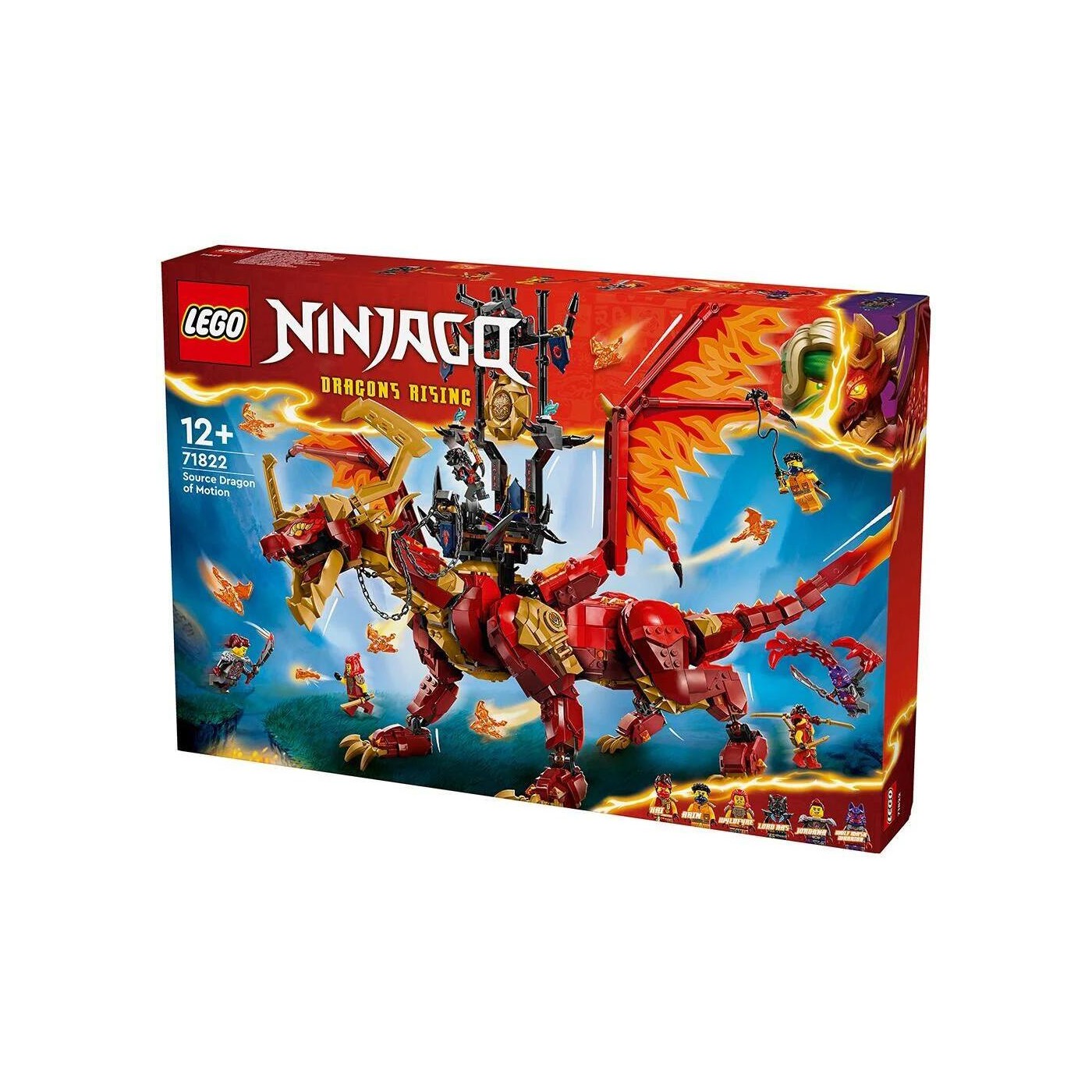 ليجو نينجاغو لعبة سورس دراجون اوف موشن مكعبات التركيب LEGO
