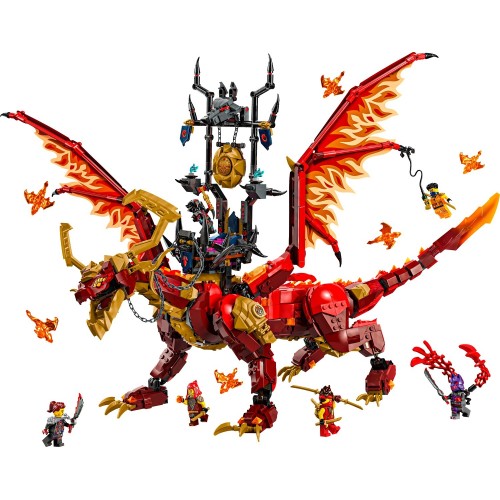 ليجو نينجاغو لعبة سورس دراجون اوف موشن مكعبات التركيب LEGO