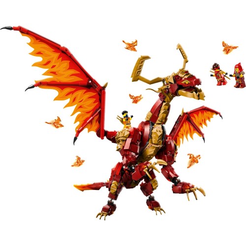 ليجو نينجاغو لعبة سورس دراجون اوف موشن مكعبات التركيب LEGO