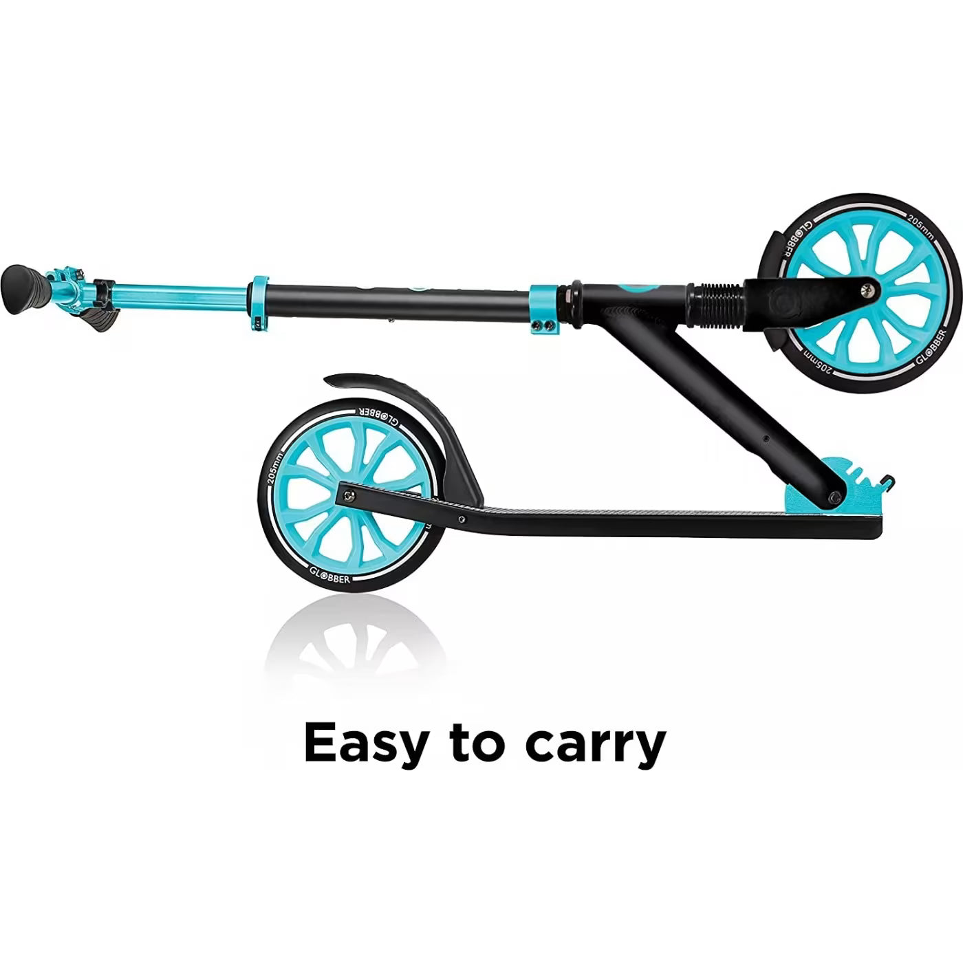 غلوبر سكوتر ون إن إل قابل للطي أخضر وأسود سكوتر عجلتين GLOBBER