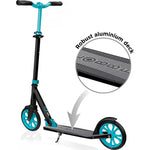 غلوبر سكوتر ون إن إل قابل للطي أخضر وأسود سكوتر عجلتين GLOBBER