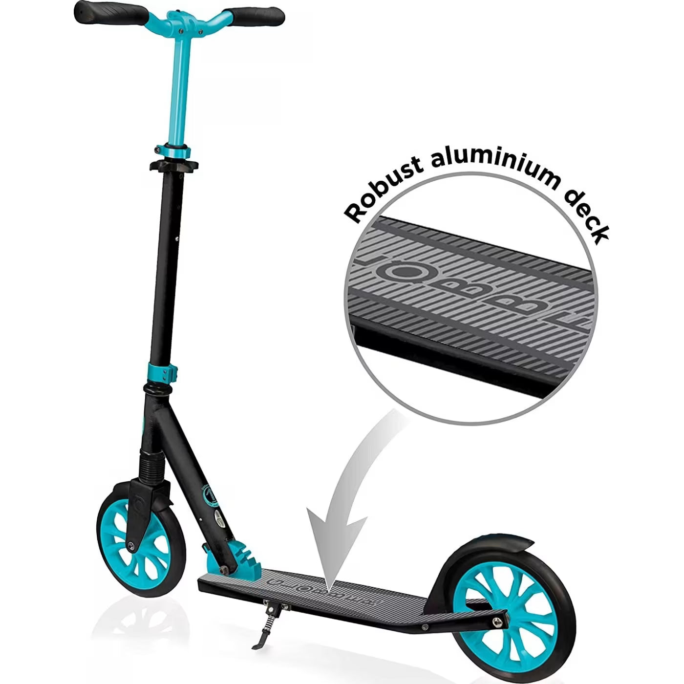 غلوبر سكوتر ون إن إل قابل للطي أخضر وأسود سكوتر عجلتين GLOBBER