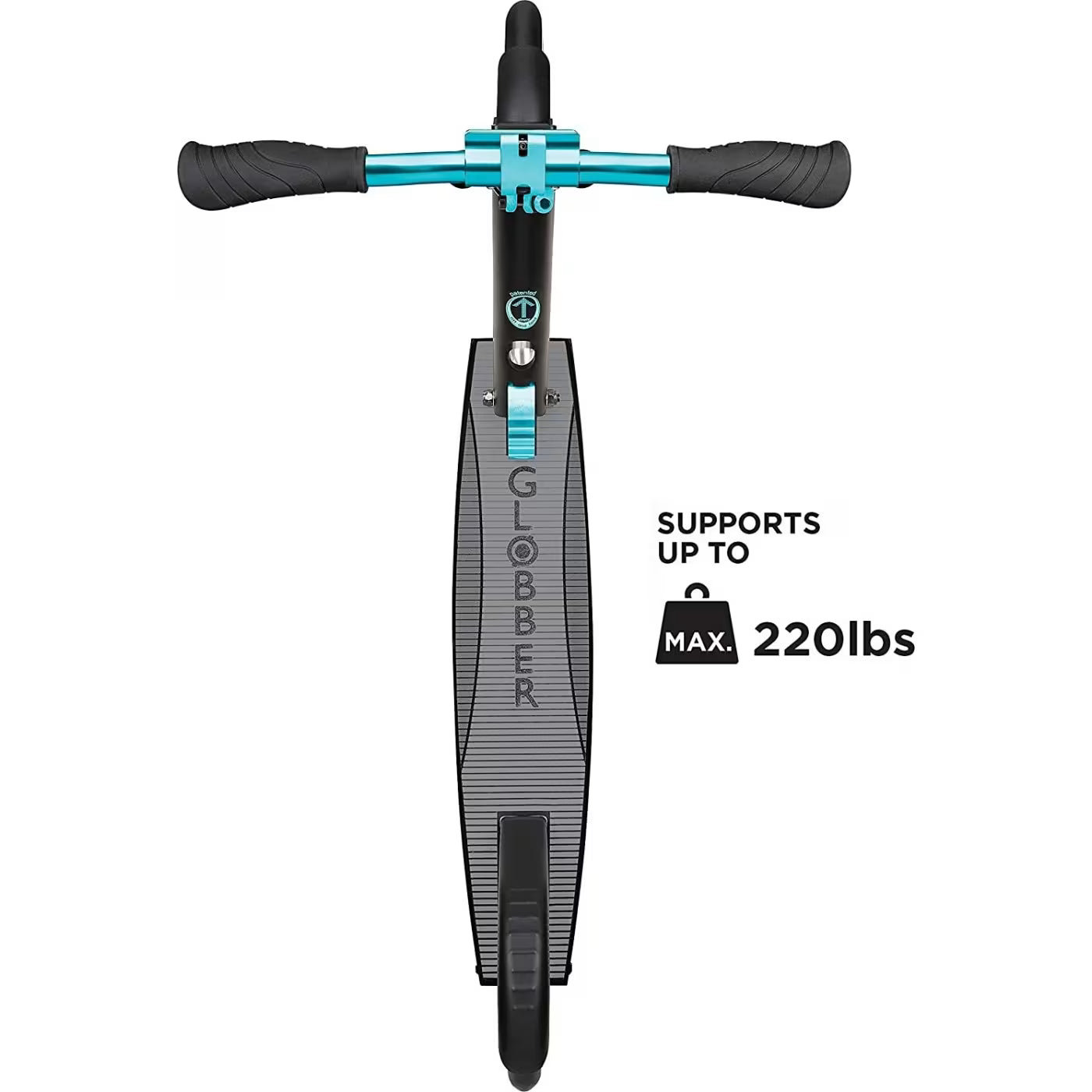 غلوبر سكوتر ون إن إل قابل للطي أخضر وأسود سكوتر عجلتين GLOBBER