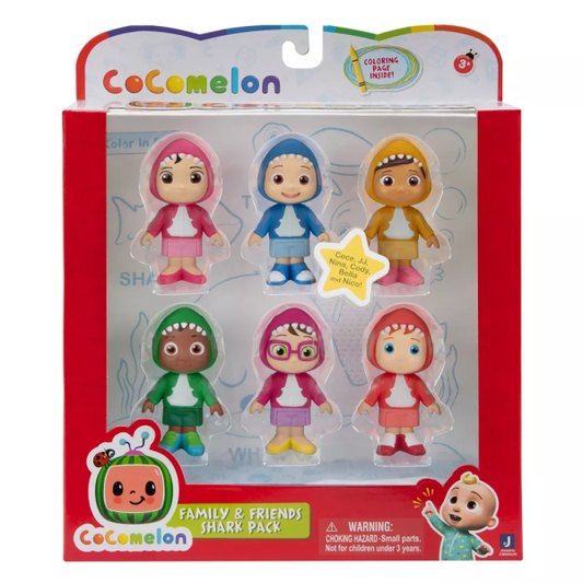 كوكوميلون اشكال عائلة واصدقاء القرش شخصيات كرتونية CoComelon
