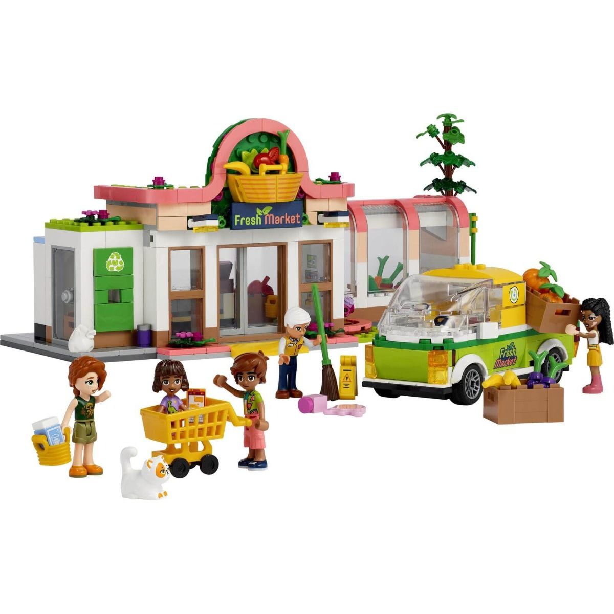 ليجو فريندز 41729 متجر المنتجات العضوية 830 قطعة مكعبات التركيب LEGO