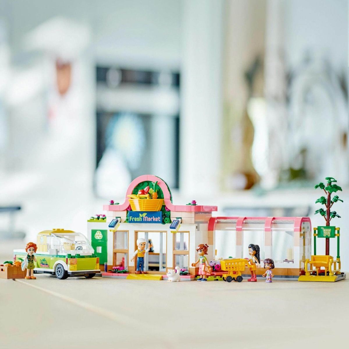 ليجو فريندز 41729 متجر المنتجات العضوية 830 قطعة مكعبات التركيب LEGO