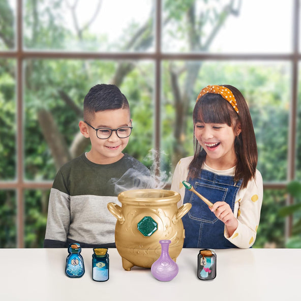 ماجيك ميكسيز مرجل ذهبي سحري الالعاب القطنية Magic Mixies