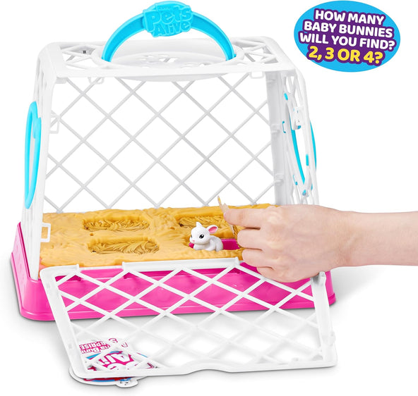 بيتس الايف مفاجأة الأرنب الأم مجسمات الحيوانات Zuru