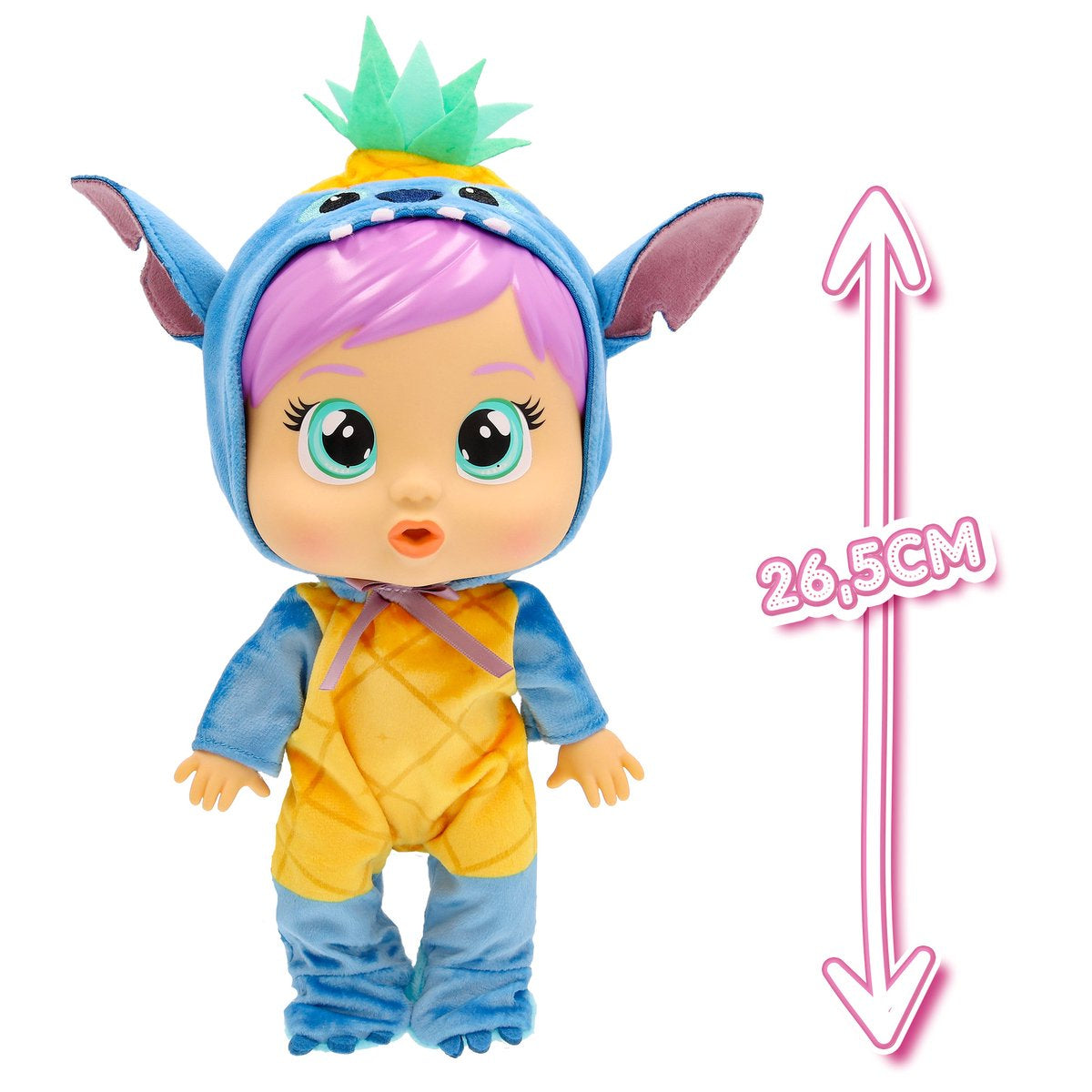 كراي بيبيز دمية ستيتش لوفينق كير دمية مع اكسسوارات CRY Babies