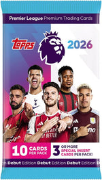توبس 2026 الدور الإنجليزي الحزمة الكبيرة ميجا العاب البطاقات Topps