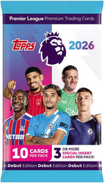 توبس 2026 الدور الإنجليزي الحزمة الكبيرة ميجا العاب البطاقات Topps