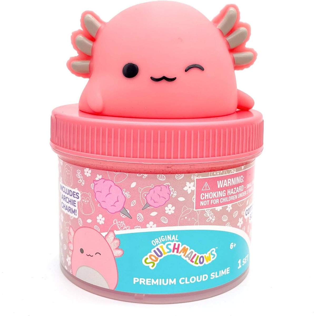 سكويشمالوز سلايم برائحة حلوى القطن سلايم Squishmallows