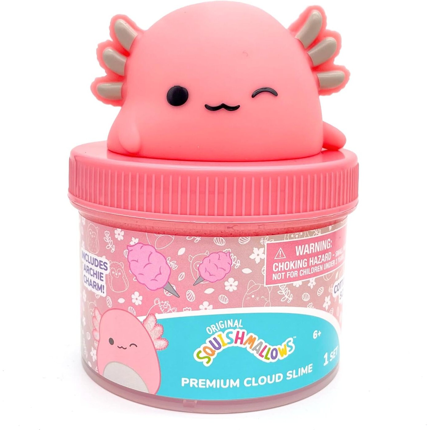 سكويشمالوز سلايم برائحة حلوى القطن سلايم Squishmallows