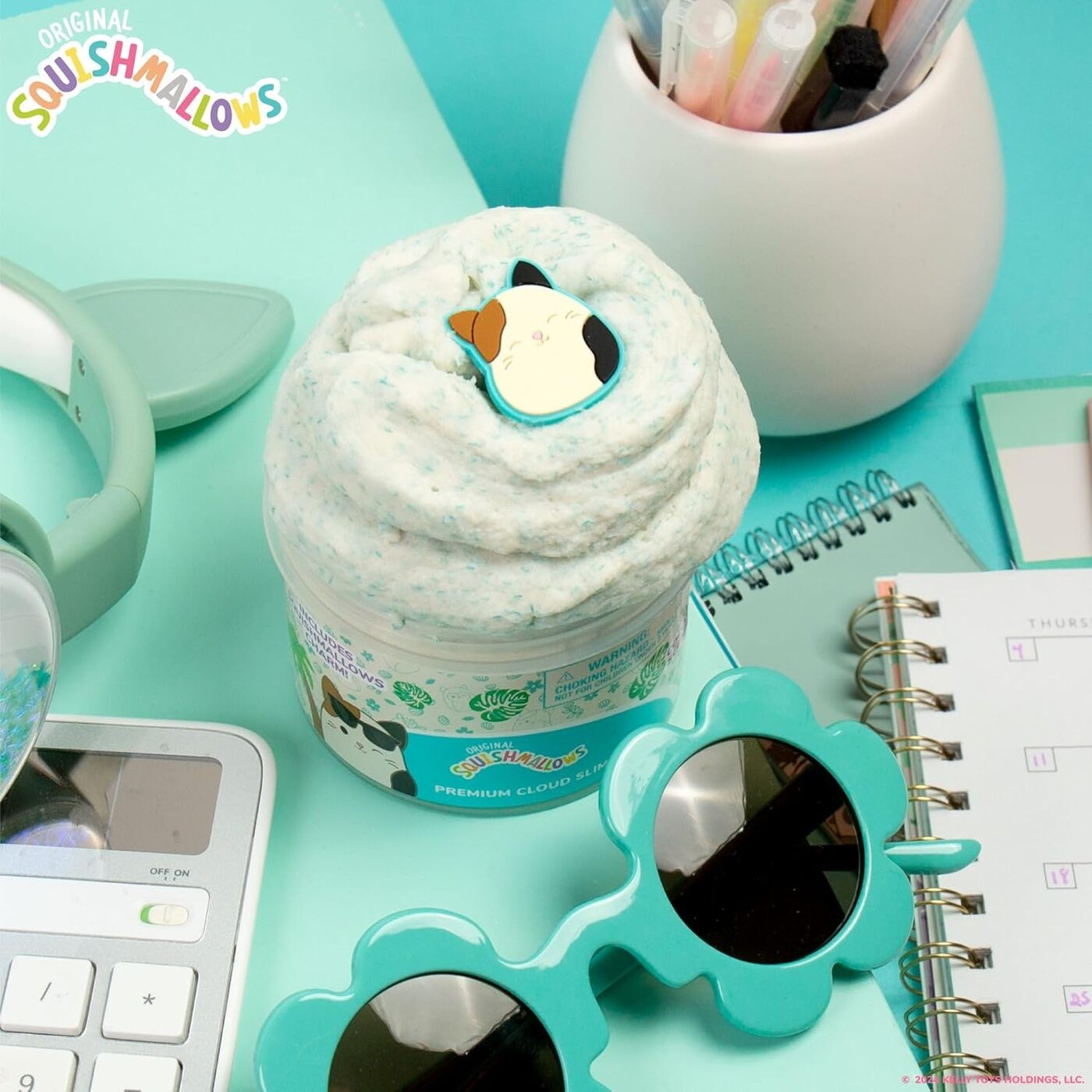 سكويشمالوز سلايم برائحة جوز الهند سلايم Squishmallows