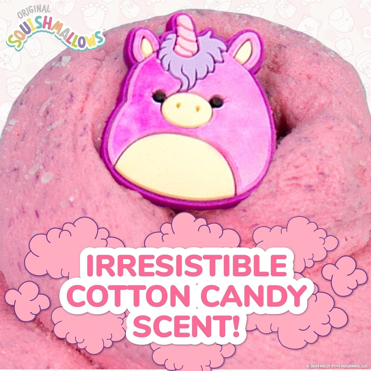 سكويشمالوز سلايم لولا برائحة حلوى القطن سلايم Squishmallows