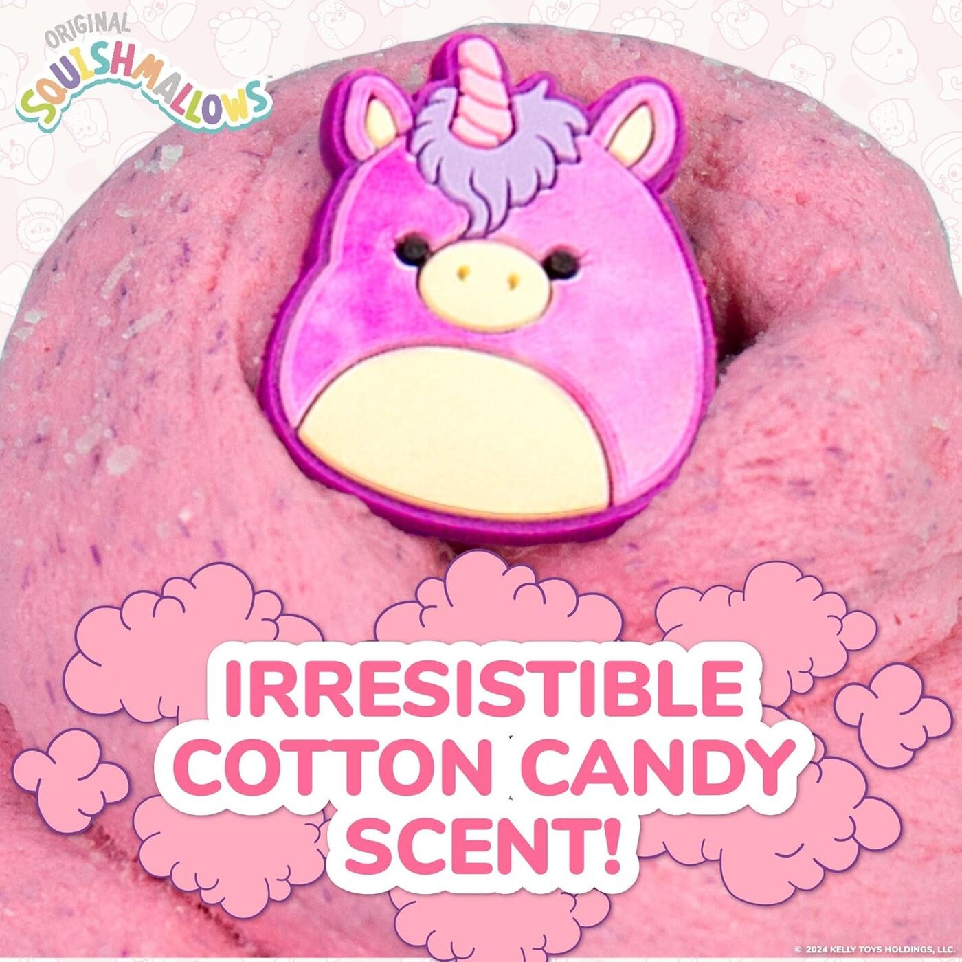 سكويشمالوز سلايم لولا برائحة حلوى القطن سلايم Squishmallows