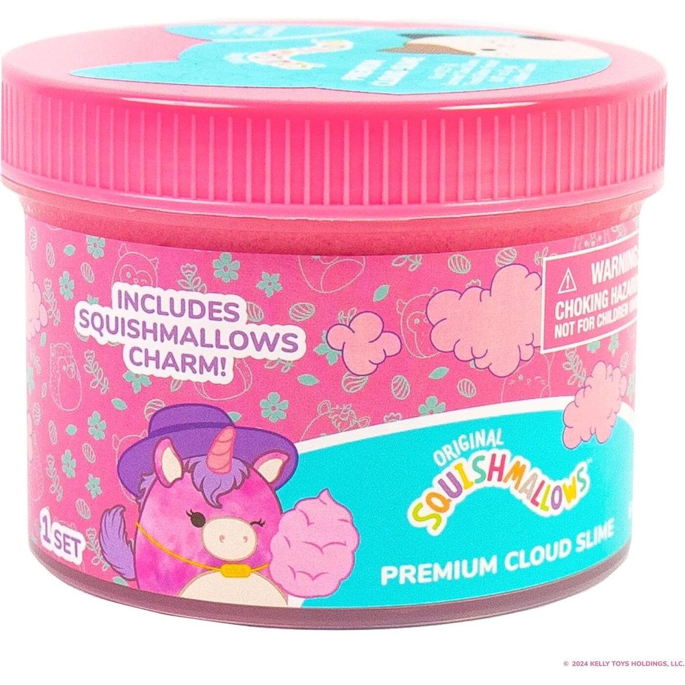 سكويشمالوز سلايم لولا برائحة حلوى القطن سلايم Squishmallows