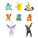 بوكيمون مجسمات معركة باتل ريدي 8 قطع اشكال متنوعة شخصيات كرتونية Pokemon