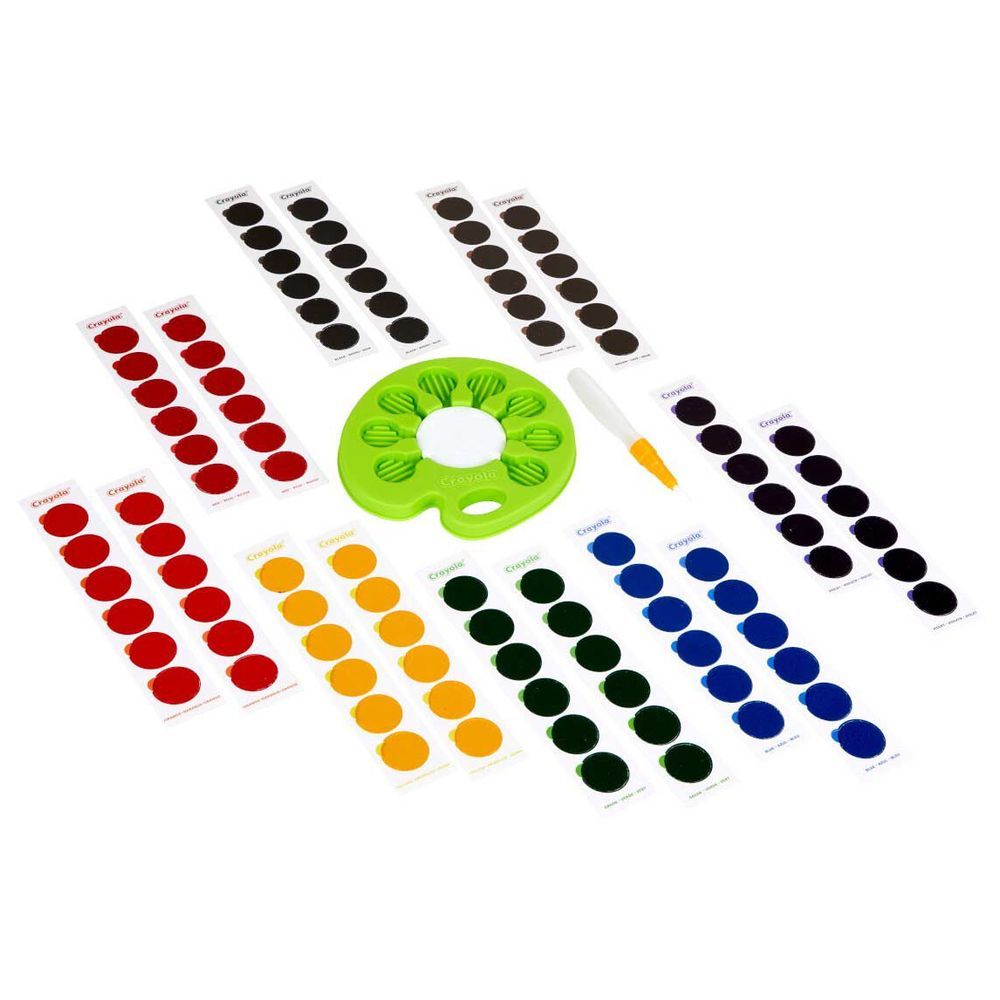 كرايولا باليت الوان مائية بوب اند بينت قابلة للغسل رسم و تلوين Crayola