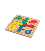 كايرو لعبة لودو خشبية 2 في 1 العاب لوحية Cayro