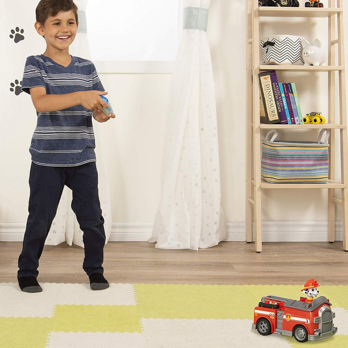 باو باترول لعبة شاحنة اطفاء مارشال بريموت كنترول السيارات ريموت كنترول Paw Patrol