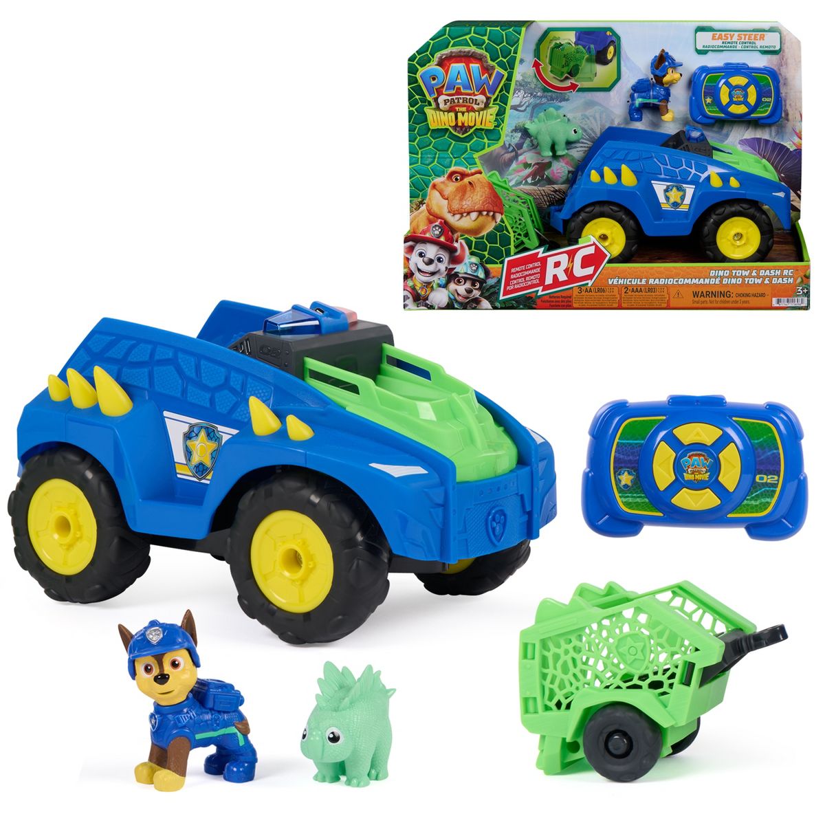 باو باترول دينو سيارة تاو آند داش بجهاز تحكم عن بعد السيارات ريموت كنترول Paw Patrol