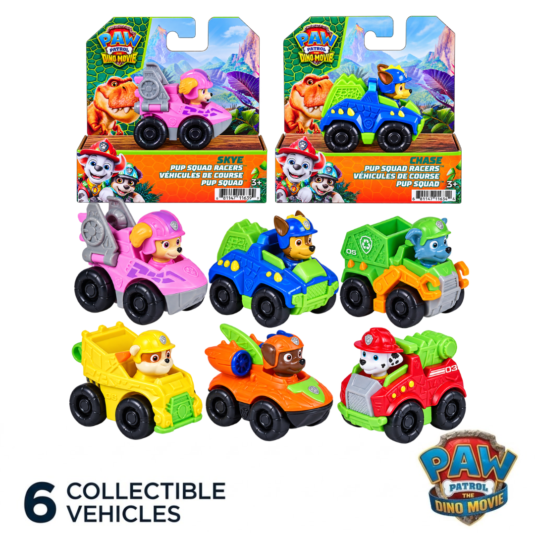 باو باترول دينو سيارة بوب سكواد ريسر أشكال متنوعة مركبات الأطفال Paw Patrol