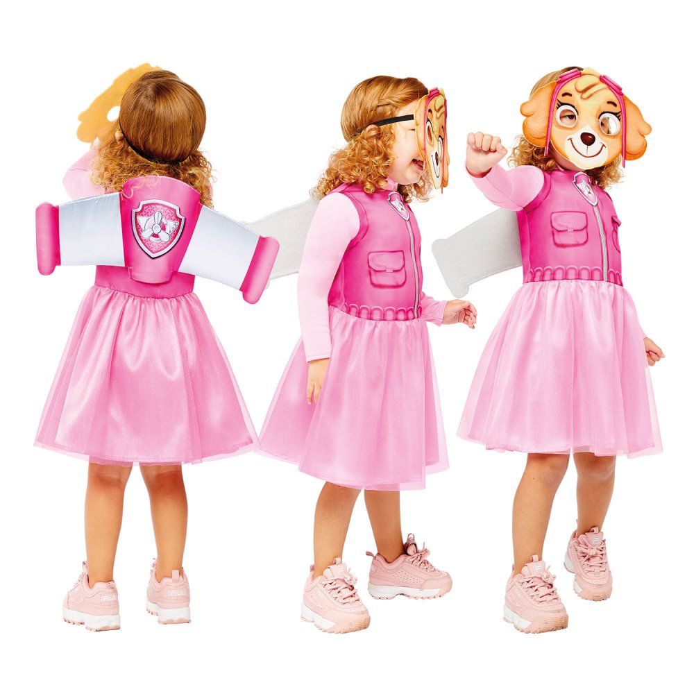 امسكان ملابس باو باترول شخصية سكاي 3-4 سنوات الملابس التنكرية Amscan