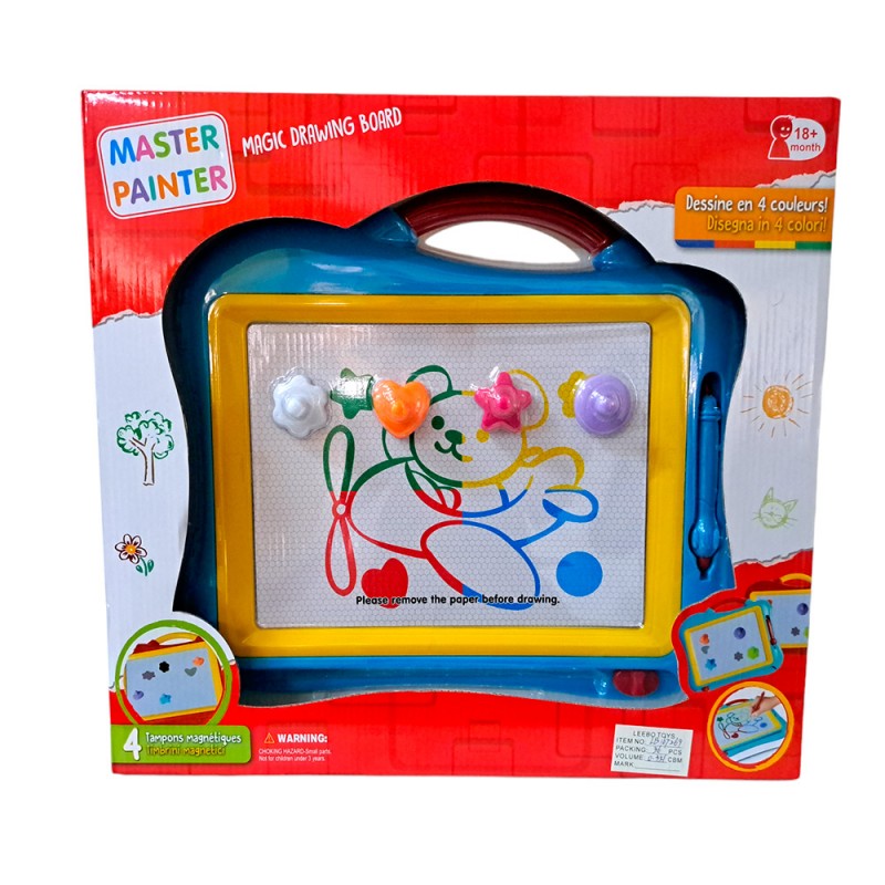سبورة رسم مغناطيسية رسم و تلوين LOCAL